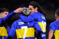 Cavani y Zeballos regresan a la lista de Boca para enfrentar a Newell's