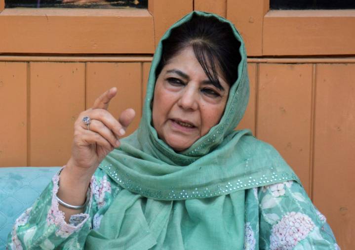 Mehbooba Slams BJP Govt For ‘Embracing’ Taliban