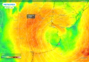 Alertan a 6 provincias por tormentas fuertes y a 8 provincias por vientos fuertes este sábado y domingo en Argentina