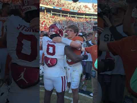 All Access at the Red River Rivalry 🍿 (📍 @drpepper)