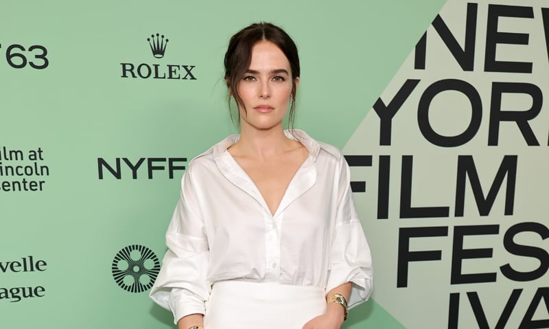 Zoey Deutch Flashes Engagement Ring at ‘Nouvelle Vague’ NYFF Premiere After Getting Engaged to Jimmy Tatro | Aubry Dullin, Guillaume Marbeck, Jimmy Tatro, Nouvelle Vague, Richard Linklater, Zoey Deutc