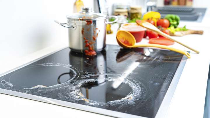 Here's How You Should Be Cleaning Your Glass Top Stove To Keep It In Tip