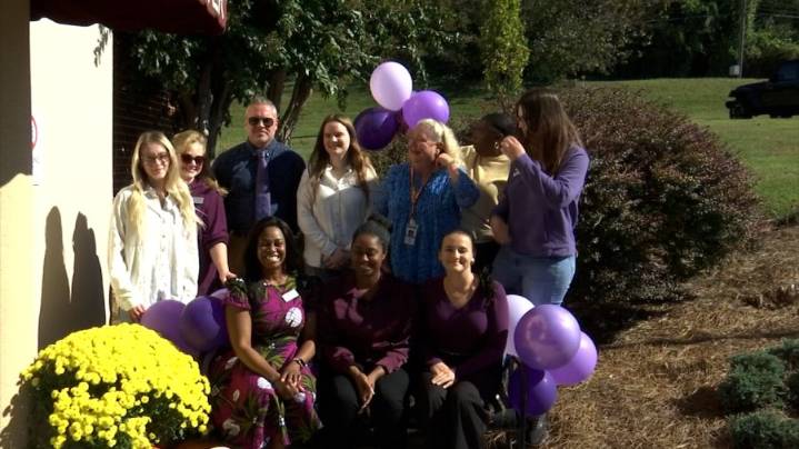 'Wear Purple Thursday' promoting resources, help for victims of domestic violence