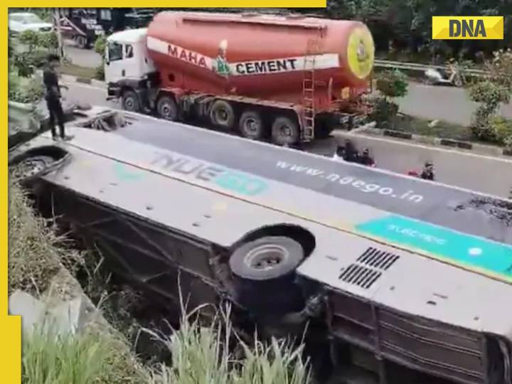 After Kurnool tragedy, bus overturns in Telangana; several injured