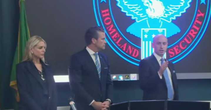 Secretary of Defense Pete Hegseth, Attorney General Pam Bondi make stop in Memphis