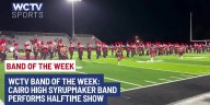 WCTV Band of the Week: Cairo High Syrupmaker Band performs halftime show