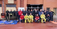 Bomberos de España y Portugal se forman en Salamanca para rescates en estructuras colapsadas y con movimientos de terreno