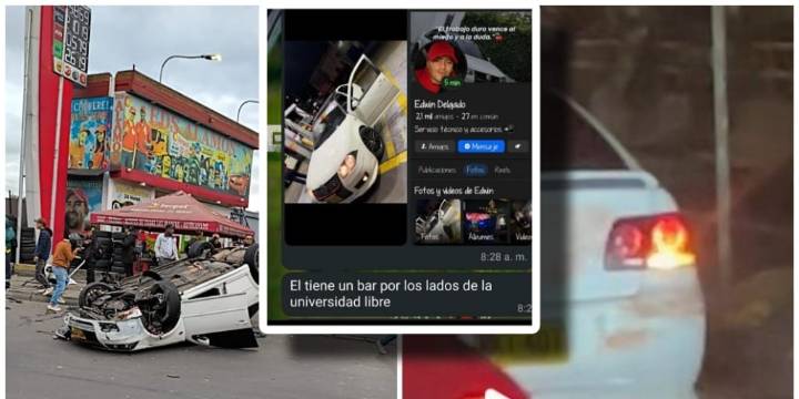 Videos revelarían que conductor que atropelló a varios motociclistas en Bogotá habría participado en piques ilegales y estaría bajo los efectos del alcohol: se dio a la fuga