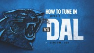 How to watch, listen and follow: Carolina vs. Dallas in Week 6