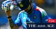 Australia vs India cricket ODI: Scores, results, news updates as Australia strive to clinch three