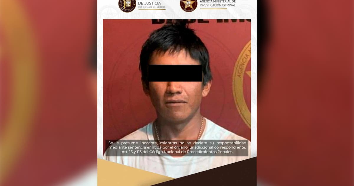 Procesan a hombre en Ímuris por tentativa de violación y lesiones; entró a la casa de la víctima y sus hermanos lo detuvieron