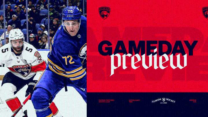 PREVIEW: Bobrovsky in net as Panthers battle Sabres 