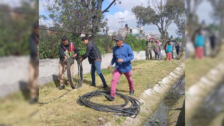 Gobierno de Ecatepec desmantela punto de huachicoleo de agua potable