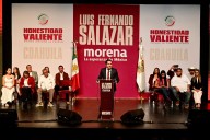 Luis Fernando Salazar rinde su primer informe como senador