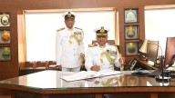 Rear Admiral Shantanu Jha Takes Command Of Maharashtra Naval Area