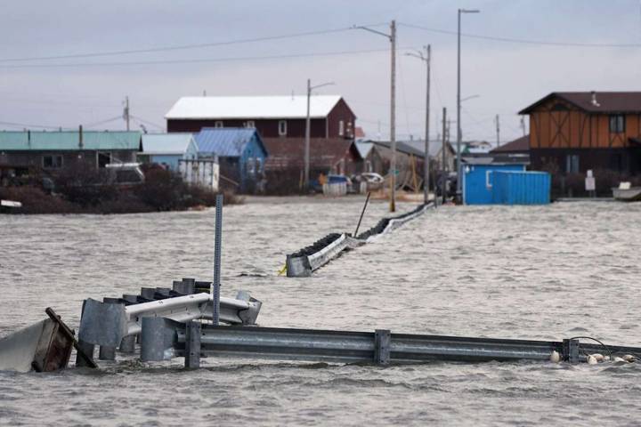 Typhoon Batters Coastal Alaska: 'Houses Have Been Swept Away'