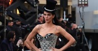 Kendall Jenner Is a Showgirl in Crystal Bodysuit for Vogue World 2025