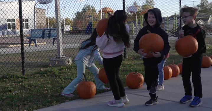 Pumpkin giveaway delights Great Falls students