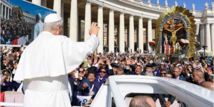 El saludo del papa León XIV a la Hermandad del Señor de Los Milagros