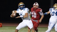 Red zone turnaround lifts Schroeder past Hilton in Section V football quarterfinals