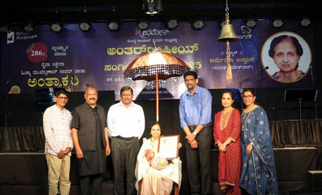 Music brings fulfilment to life – Carmelita Alvares honoured on International Music Day