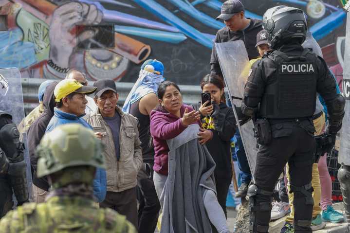 Los indígenas de Ecuador ratificaron el paro nacional y llamaron a la unidad del movimiento