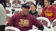 LaVar Ball dons new Cavs Big Baller Brand apparel, gifts Lonzo sneakers