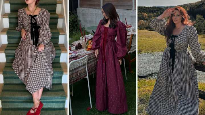 We Found The Next Best Thing To The Sold Out Damson Madder Dakota Bow Dress