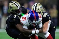 Giants' Beaux Collins vows to learn from route