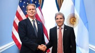 El secretario del Tesoro de EE.UU. recibió y respaldó al ministro de Economía Luis Caputo