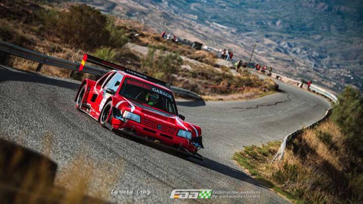 Titánica victoria de José Antonio Romero (Motor Club Alcalá) en la Subida al Mármol de Macael