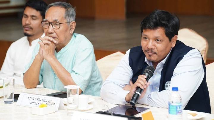 Conrad Sangma’s NPP accused of undermining Manipur’s stability, claims Congress