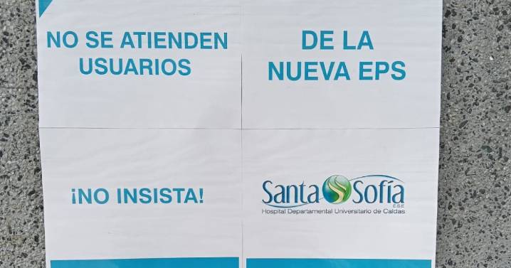 Pacientes de Nueva EPS no tienen entrada desde este 20 de octubre al Hospital Santa Sofía: ¿por qué?