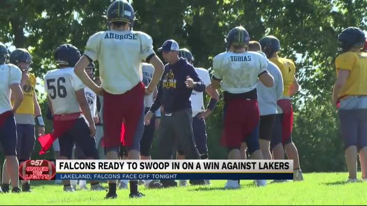 Fairfield Falcons hope to swoop down on Lakeland and pick up a win Friday