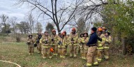 Hiawatha Fire Department hosts training exercise with live house fire