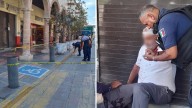 Violento asalto en Silao: Balean a hombre de 60 años tras salir de banco y le quitan maletín