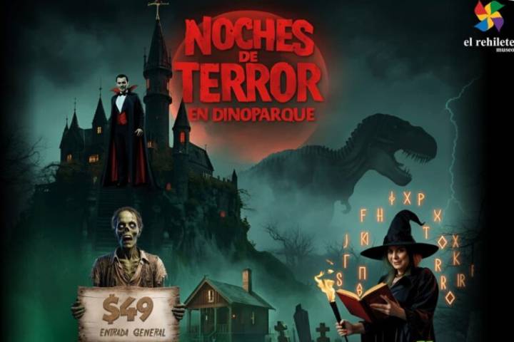¡Vive el miedo! Las Noches de Terror en Dinoparque te esperan en Pachuca