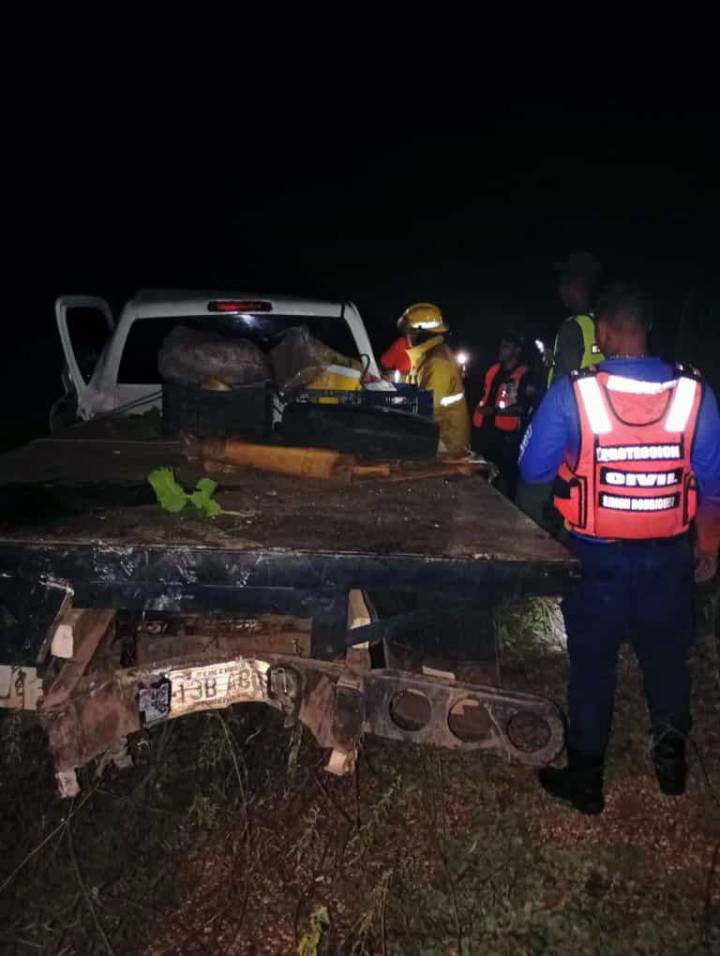 Tragedia vial en la vía El Tigre