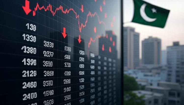 Pakistan Stock Markets Continue To Bleed, Plunges Over 1,600 Points