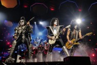 Gene Simmons was hospitalized after crashing into parked car
