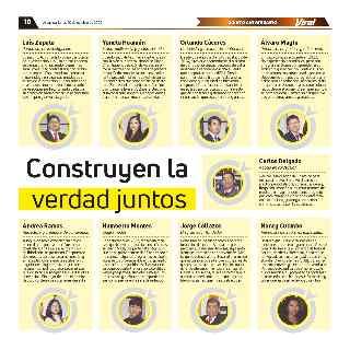 Construyen la verdad juntos