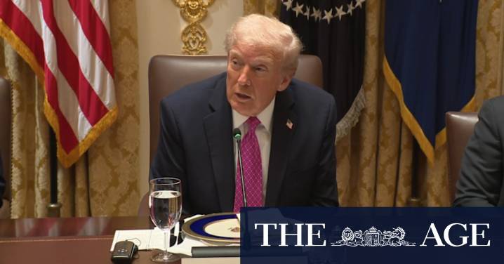 Trump in f-bomb blast during media conference