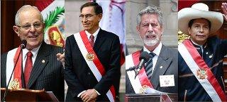 ENTRE JULIO DEL 2016 Y OCTUBRE DEL 2025 HAN LLEGADO A LACIO DE GOBIERNO 6 PRESIDENTES