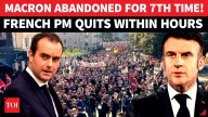 French PM BREAKS Record, Resigns Hours After Forming Govt; Macron OFFICIALLY ‘Sick Man Of Europe’?