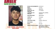 Activan Alerta por Luis Yurem Velásquez Martínez de 14 años
