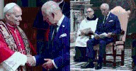 Un hecho histórico sin precedentes en 500 años: El papa León XIV y el Rey Carlos III rezan juntos en la Capilla Sixtina del Vaticano