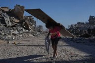 Drone footage above Gaza City shows the toll of 2 years of war