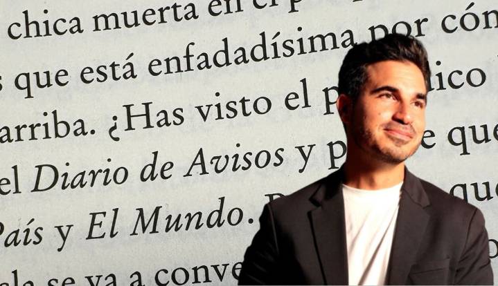 Javier Castillo y la importancia de una portada de Diario de Avisos en su último libro