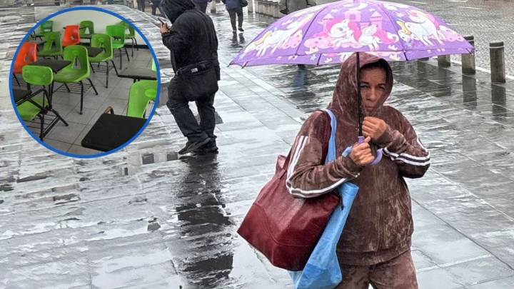 Suspenden clases en los 212 municipios de Veracruz por INTENSAS lluvias