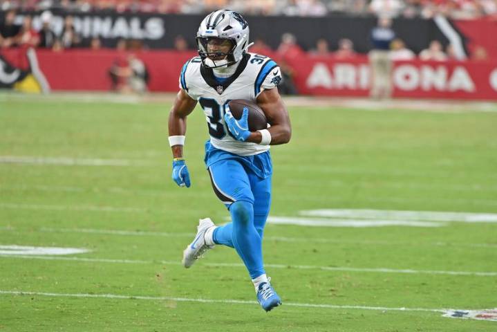 Panthers RB Chuba Hubbard (calf) misses another practice